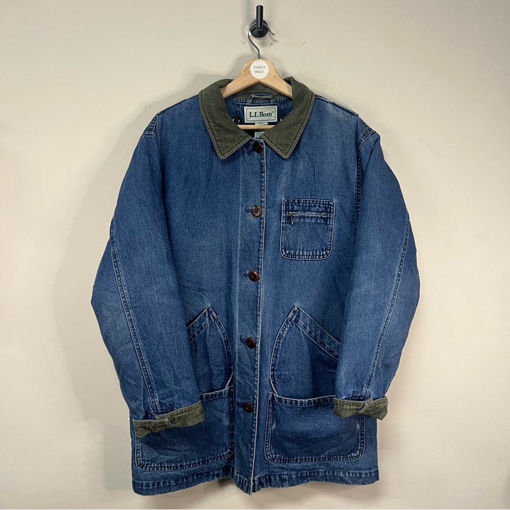 Vintage LL Bean Denim Barn Jacket